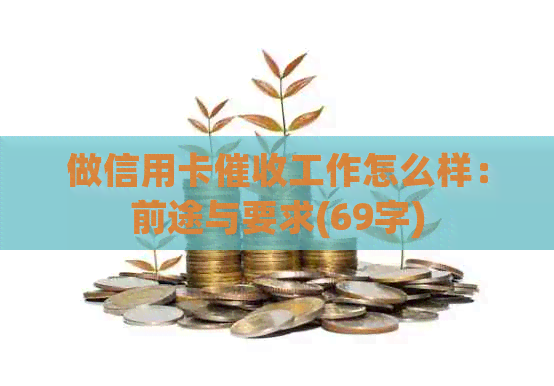 做信用卡工作怎么样：前途与要求(69字)