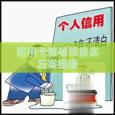 信用卡项目实方案模板