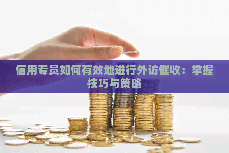 信用专员如何有效地进行外访：掌握技巧与策略