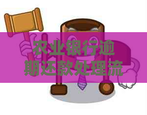 农业银行逾期还款处理流程及方式详解：如何正常走程序、通知与借款人解析