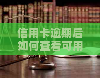 信用卡逾期后如何查看可用额度？逾期期间额度调整及相关影响全解析