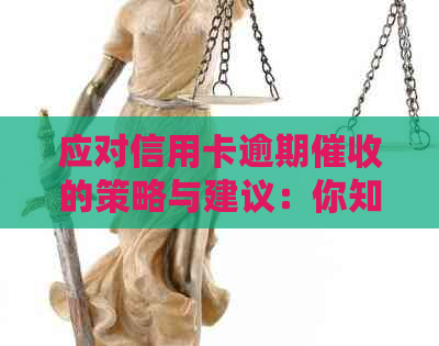 应对信用卡逾期的策略与建议：你知道的都在这里