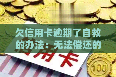 欠信用卡逾期了自救的办法：无法偿还的困境与解决策略