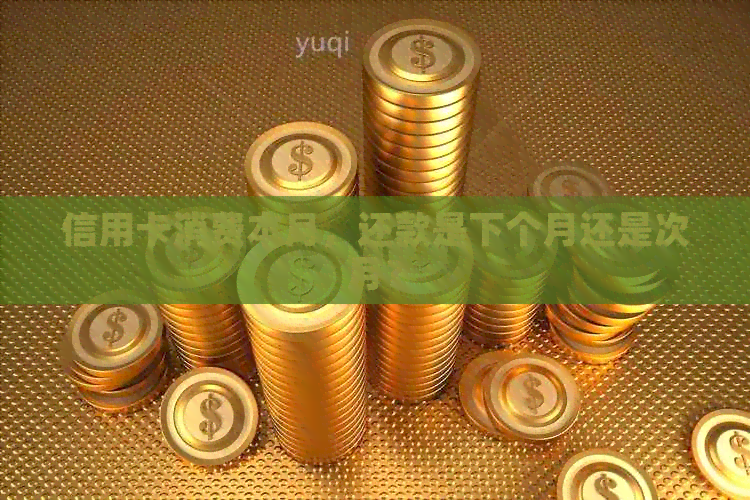 信用卡消费本月，还款是下个月还是次月？