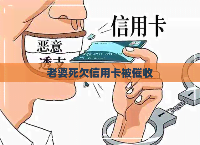 老婆死欠信用卡被