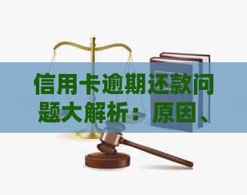 信用卡逾期还款问题大解析：原因、影响与解决策略