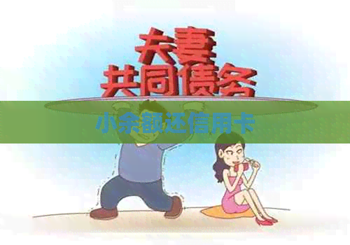 小余额还信用卡