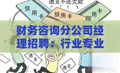 财务咨询分公司经理招聘：行业专业人才需求旺，加入我们共创未来！