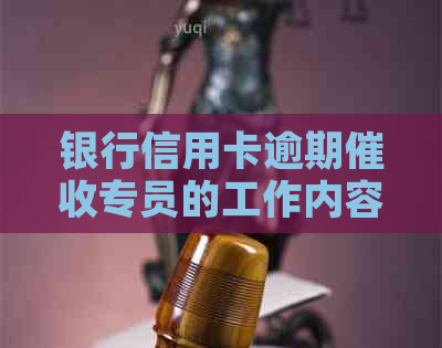 银行信用卡逾期专员的工作内容与职责分析