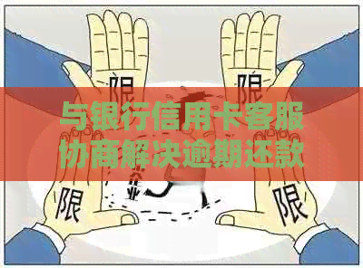 与银行信用卡客服协商解决逾期还款问题