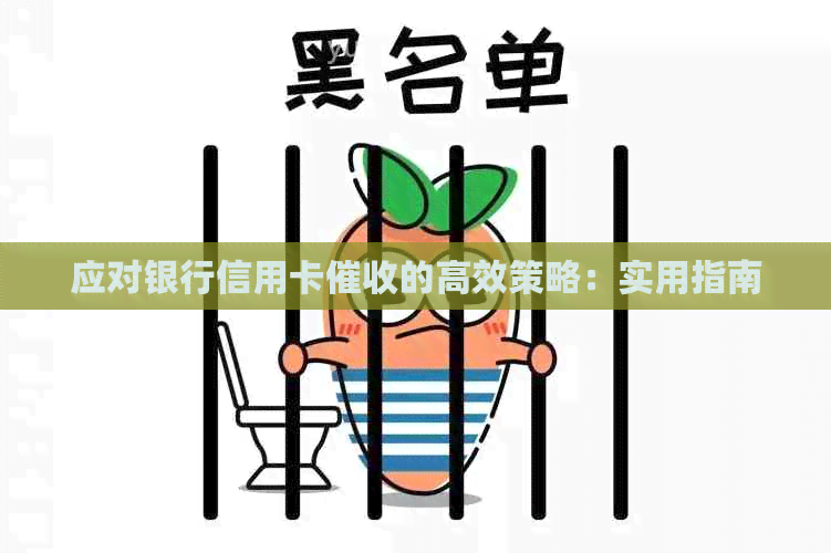 应对银行信用卡的高效策略：实用指南
