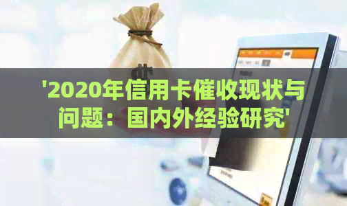 '2020年信用卡现状与问题：国内外经验研究'