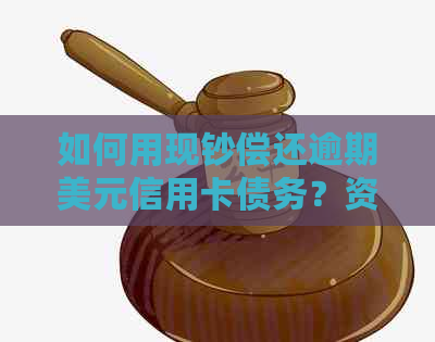 如何用现钞偿还逾期美元信用卡债务？资讯详解