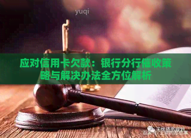 应对信用卡欠款：银行分行策略与解决办法全方位解析