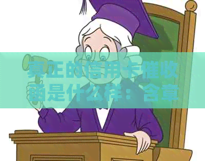 真正的信用卡函是什么样：含章、2020年规定及过程解析