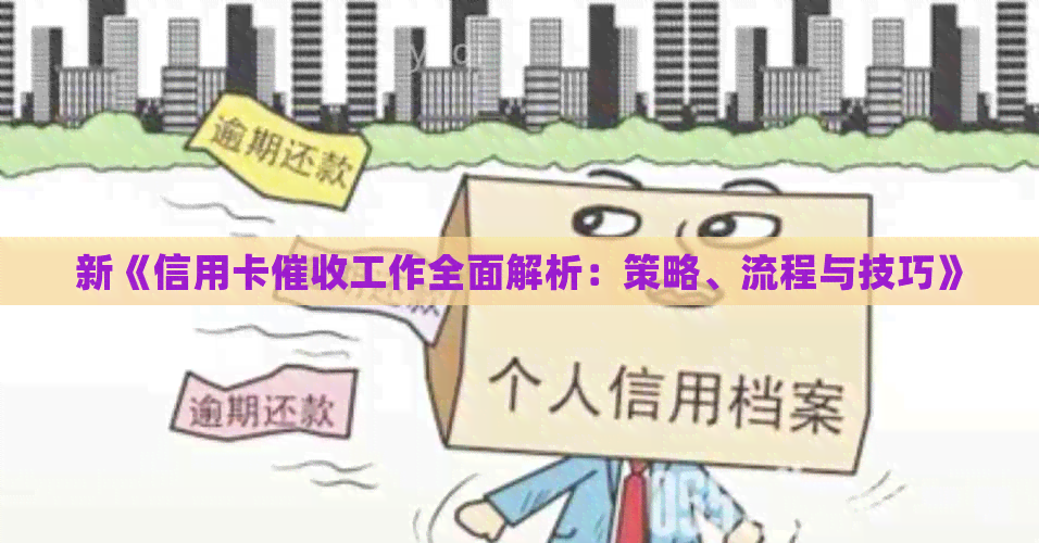 新《信用卡工作全面解析：策略、流程与技巧》