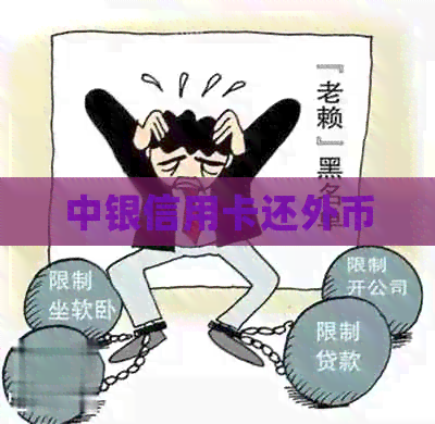 中银信用卡还外币