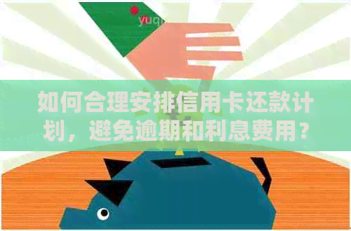 如何合理安排信用卡还款计划，避免逾期和利息费用？