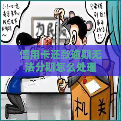 信用卡还款逾期无法分期怎么处理