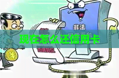 现在怎么还信用卡