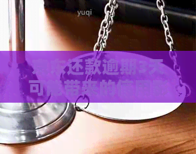 京东还款逾期3天可能带来的信用影响及解决办法