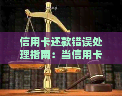 信用卡还款错误处理指南：当信用卡款项被误取时该如何应对？