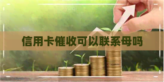 信用卡可以联系母吗