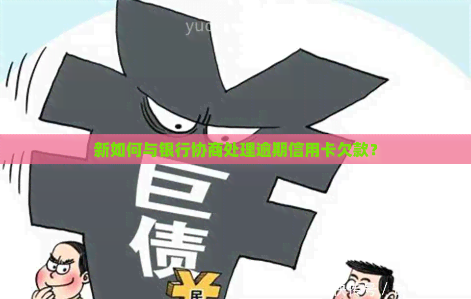 新如何与银行协商处理逾期信用卡欠款？