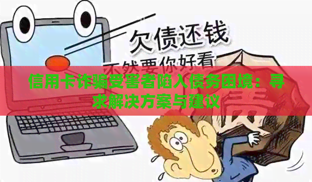 信用卡诈骗受害者陷入债务困境：寻求解决方案与建议