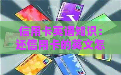信用卡英语知识：还信用卡的英文怎么说？怎么读？怎么写？翻译？缩写？