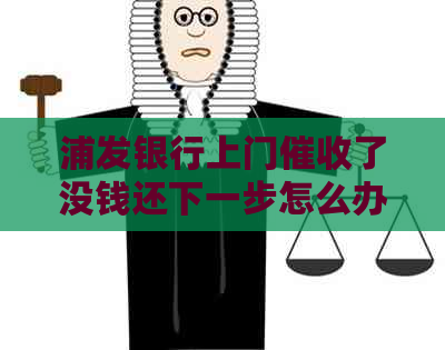 浦发银行上门了没钱还下一步怎么办：如何应对上门并准备好现金？