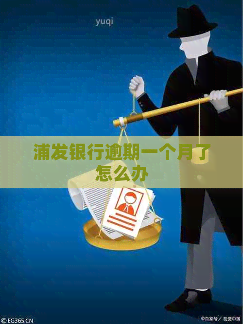 浦发银行逾期一个月了怎么办