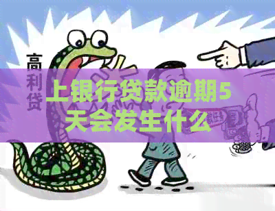 上银行贷款逾期5天会发生什么