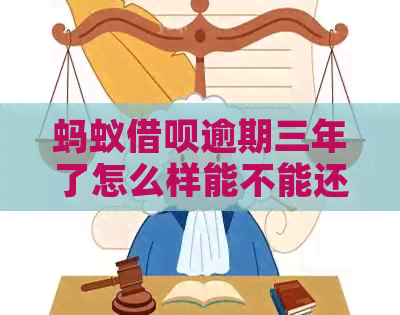 蚂蚁网贷逾期三年了怎么样能不能还款