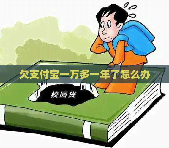 欠支付宝一万多一年了怎么办