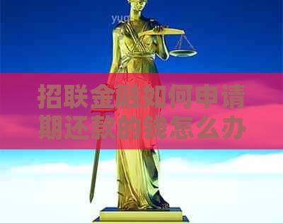 招联金融如何申请期还款的钱怎么办