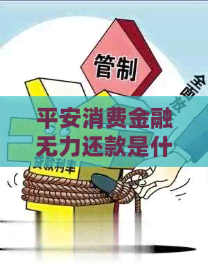 平安消费金融无力还款是什么意思