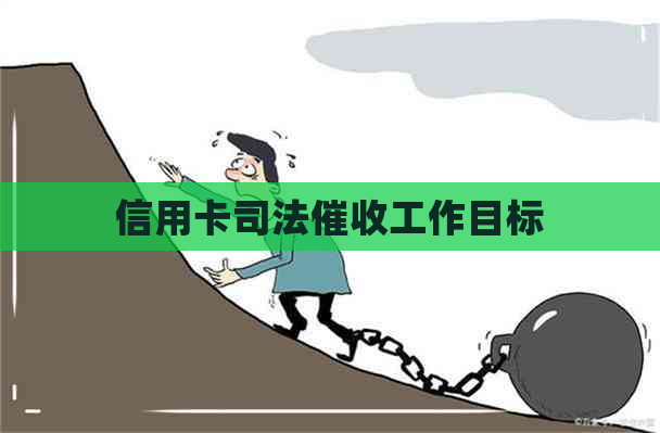信用卡司法工作目标