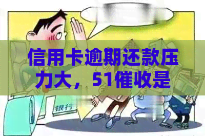 信用卡逾期还款压力大，51是否过于激进？