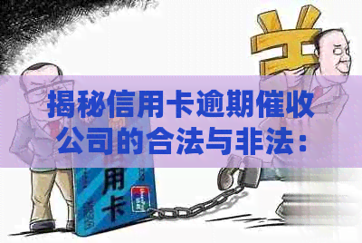 揭秘信用卡逾期公司的合法与非法：上班是否犯法？