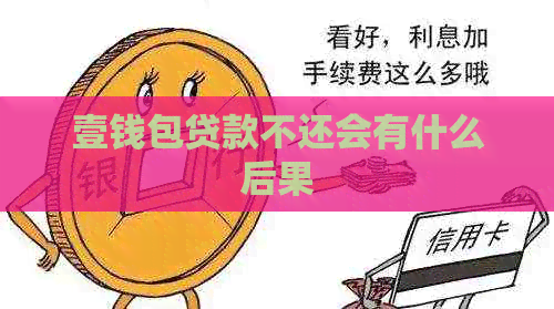 壹钱包贷款不还会有什么后果