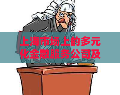 上海市场上的多元化金融服务公司及其逾期解决方案