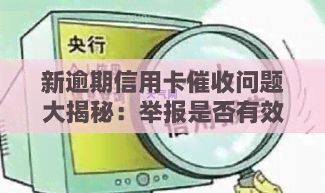 新逾期信用卡问题大揭秘：举报是否有效，报警是否可行？