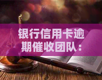 银行信用卡逾期团队：霸气展示，信用守护者