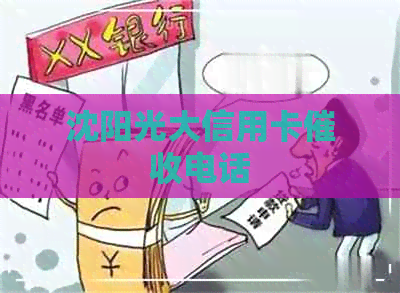 沈阳光大信用卡电话