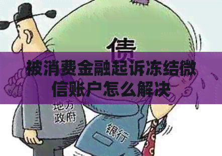 被消费金融起诉冻结微信账户怎么解决