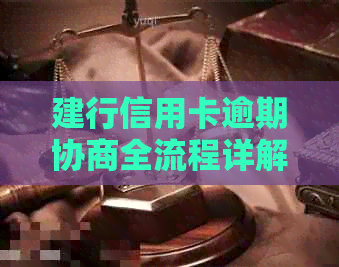 建行信用卡逾期协商全流程详解，还款策略一文搞定