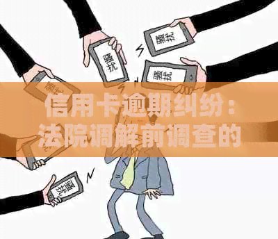 信用卡逾期纠纷：法院调解前调查的必要性与方法