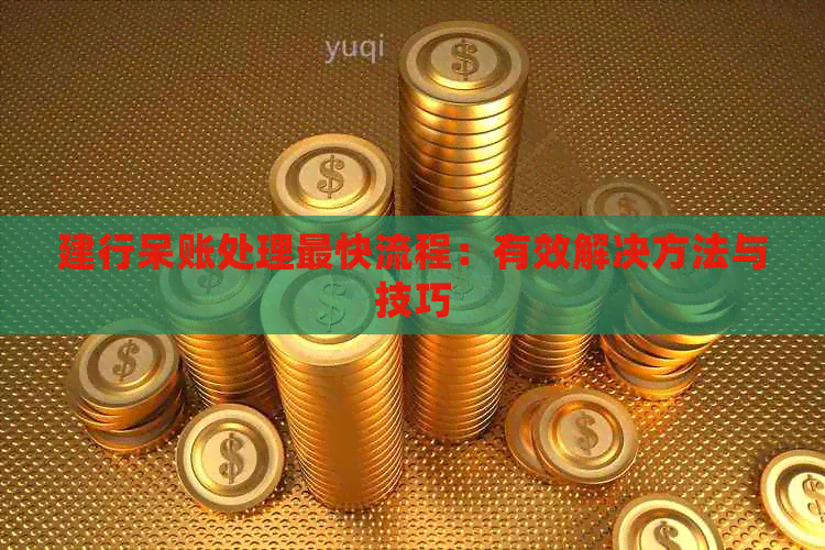 建行呆账处理最快流程：有效解决方法与技巧