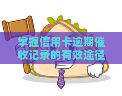 掌握信用卡逾期记录的有效途径和方法